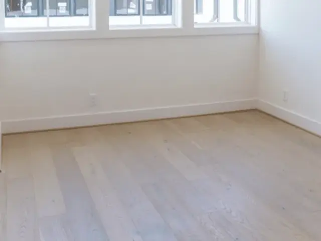 Wood-look flooring in a bright room