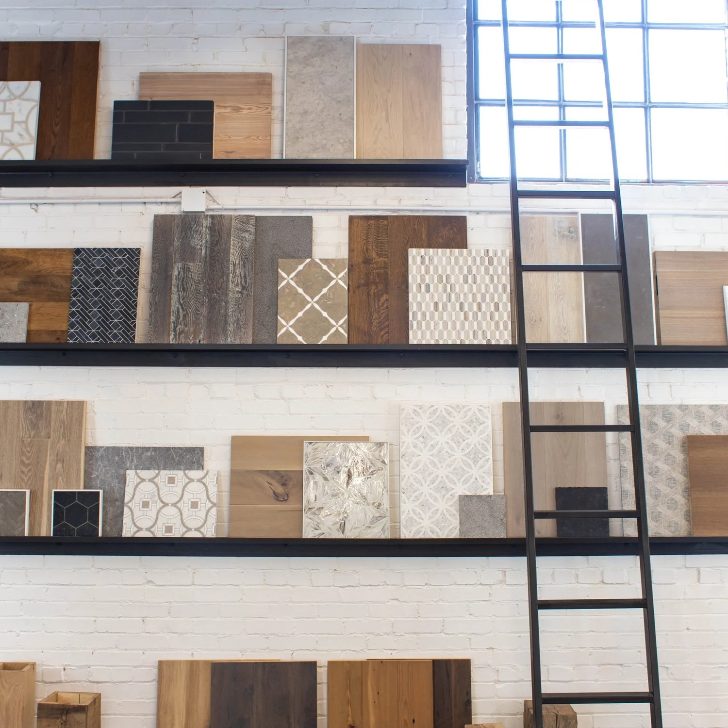 Tile material detail